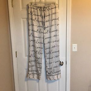 Victoria’s Secret “Sweet Dreams” pajama bottoms